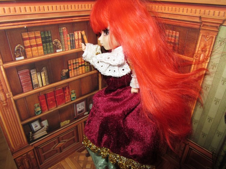 В библиотеке. Кукла Пуллип (фото 5)