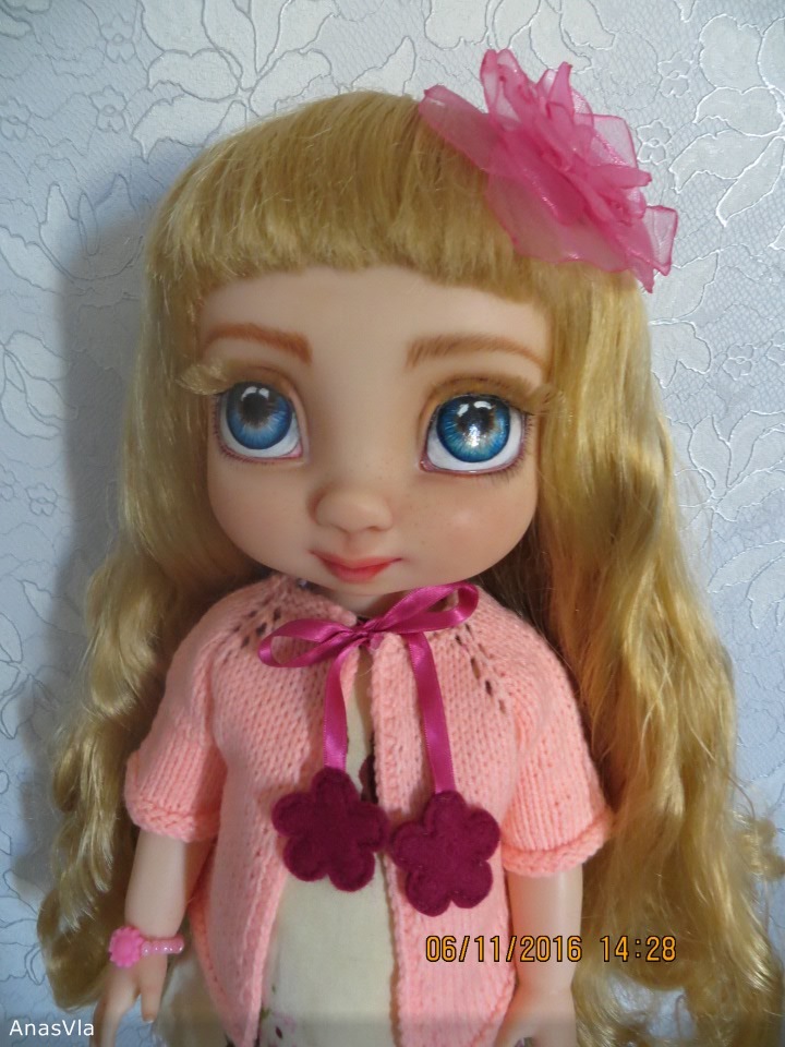 Мила - ООАК куколки Disney Animators (фото 3)