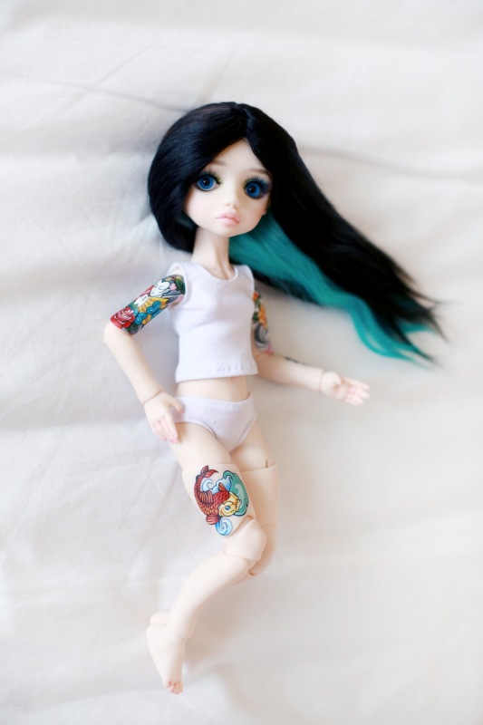 Знакомьтесь, сестренка Элли - Энни или Эмми? Авторские шарнирные куклы (фото 10)