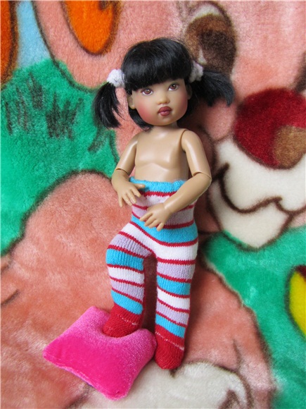 Маленькая история о маленькой девочке. Коллекционная кукла от Helen Kish (фото 3)