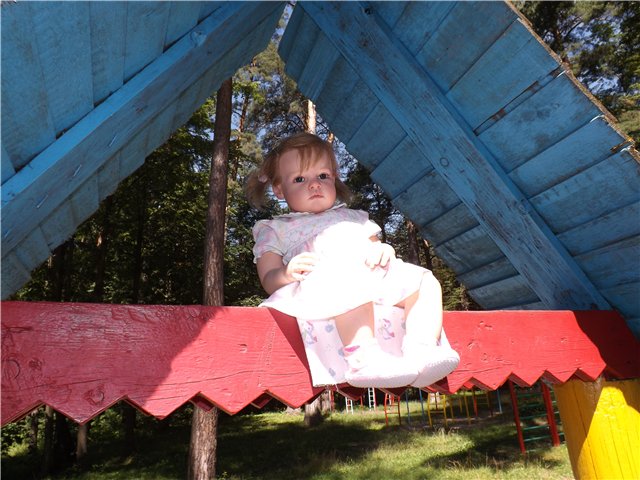 Летняя прогулка Танечки. Кукла реборн (фото 10)