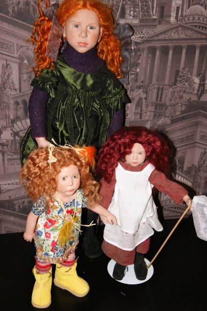 Коллекционная кукла Almalotte и компания - мои любимые рыжики Zwergnase