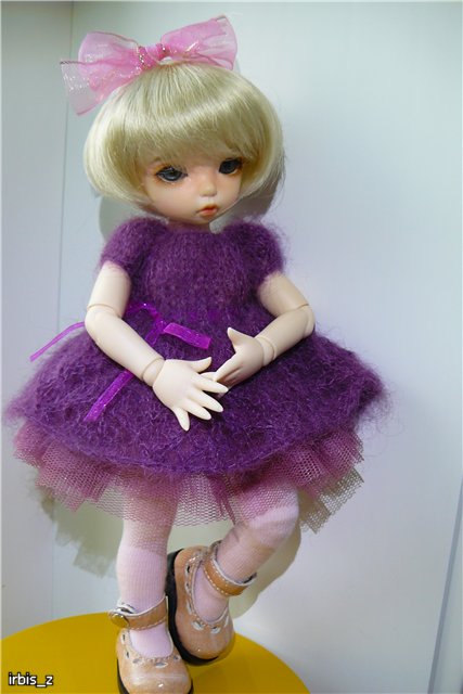 Фиолетовая Снежинка или Новый образ Миланки (LittleFee Leah) | Бэйбики Фиолетовая Снежинка или Новый образ Миланки (LittleFee Leah) (фото 5)