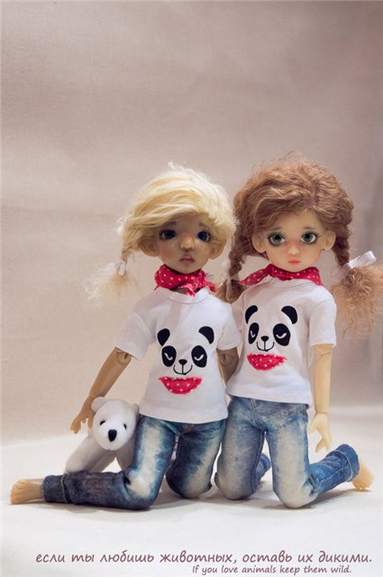 Если ты любишь животных, оставь их дикими... Мия и Кука встали на защиту животных