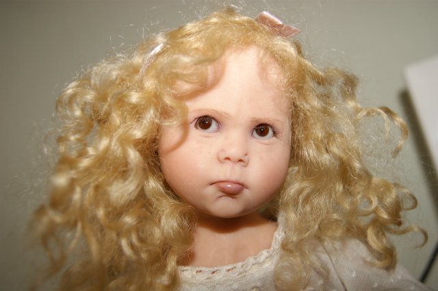 Обиженная Люси - OOAK doll by Jilie Fischer