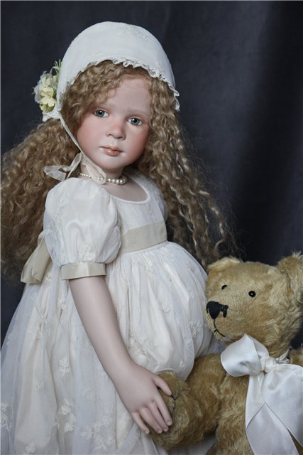 Лилу (Lilou) фарфоровая красавица от Рут Триффайзен (Ruth Treffeisen) (фото 7)