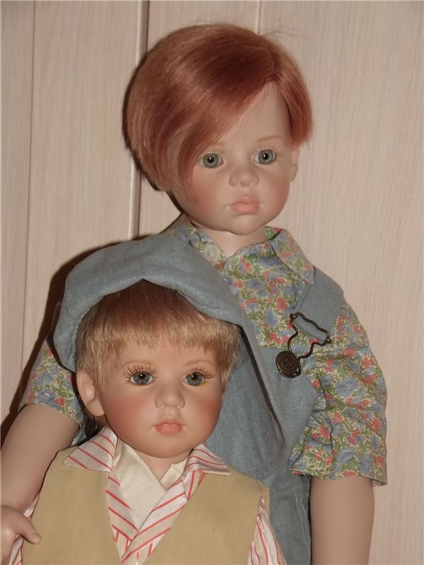 Поговорим о мальчиках. Кевин и Тобиас-Георг от Хильдегард Гюнцель (Hildegard Gunzel) для WPM