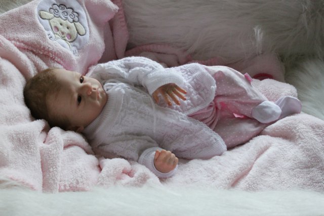 Розана - цветочек, роза... Куколка реборн Виктории Вишни