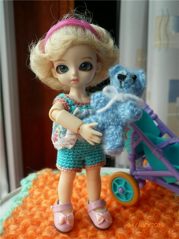 Летние забавы. БЖД куколка - Сосенка Пин