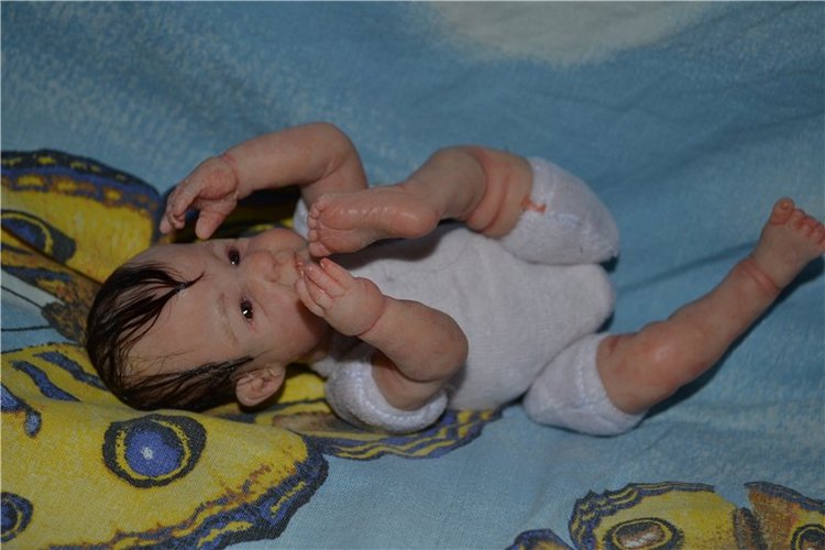 ООАК, маленький карапуз Сашенька. Авторская кукла Медведевой Ольги | Бэйбики ООАК, маленький карапуз Сашенька. Авторская кукла Медведевой Ольги