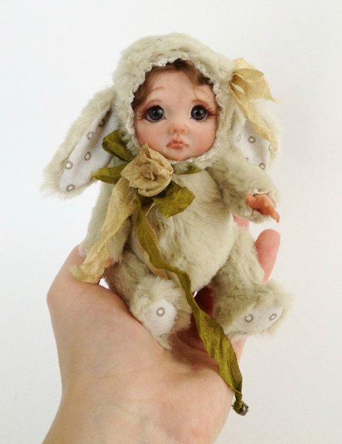 Тедди-долл Louise, Laura и Gloria. Авторские тедди долл от Анны Добряковой