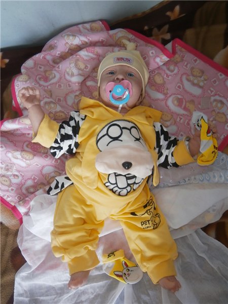 Кукла реборн Дениска — Куклы Реборн (Reborn): работы мастеров (фото 8)