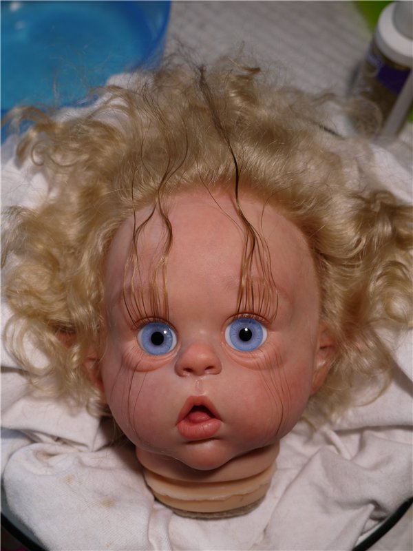 Малыш эльфик Василёк из молдика Офелия, кукла реборн Натальи Фединой, Baby-Zest (фото 4)