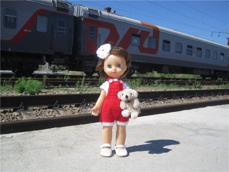 Галчонок и лето. Винтажна куколка СССР Галя