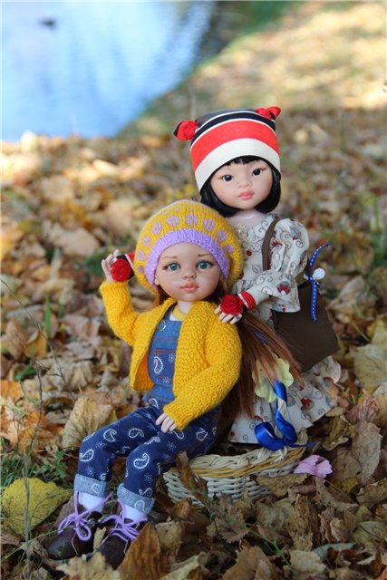 Лиля и Светик в поисках белки... Куклы Paola Reina (фото 8)