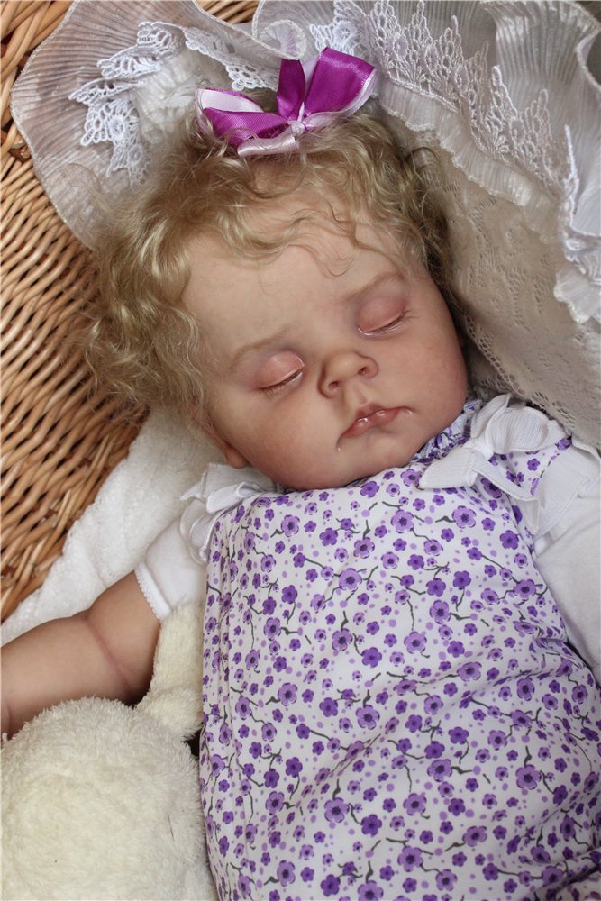 Пончик спит. Кукла реборн Преображенской Светланы (фото 8)