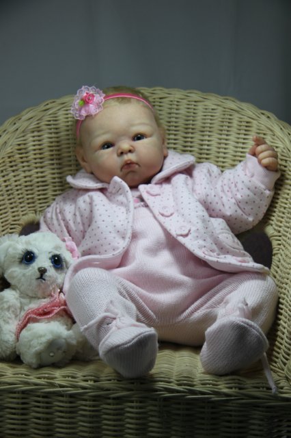 Пышка Пэрис. Куколка реборн Виктории Вишни