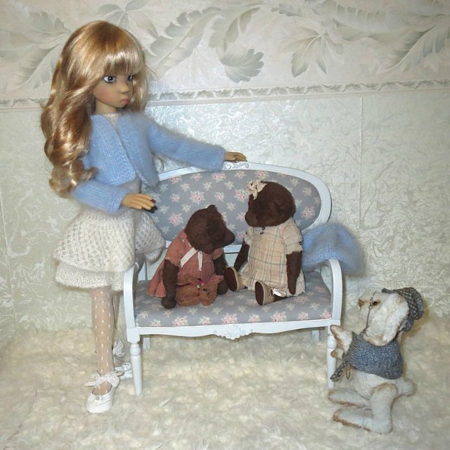 Мики. Капризная и разная — Куклы Kaye Wiggs (Кайе Виггс): авторские BJD (БЖД)