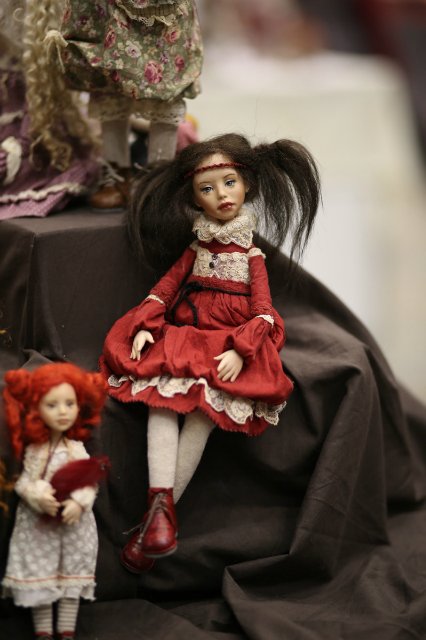 Великолепие выставки "Искусство Куклы" 11 декабря 2015 г