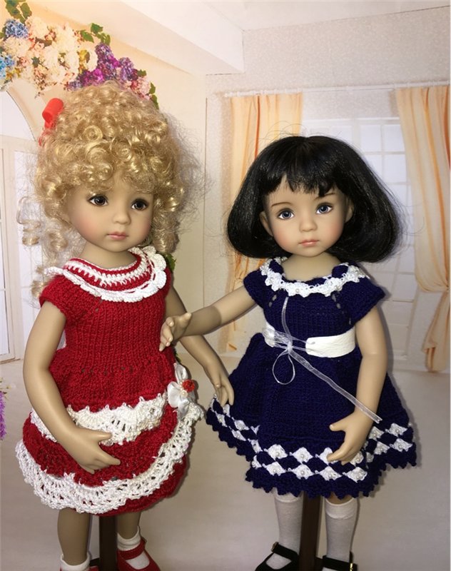 Прекрасные куклы Dianna Effner: Renee и Hannah, Little Darling (фото 7)