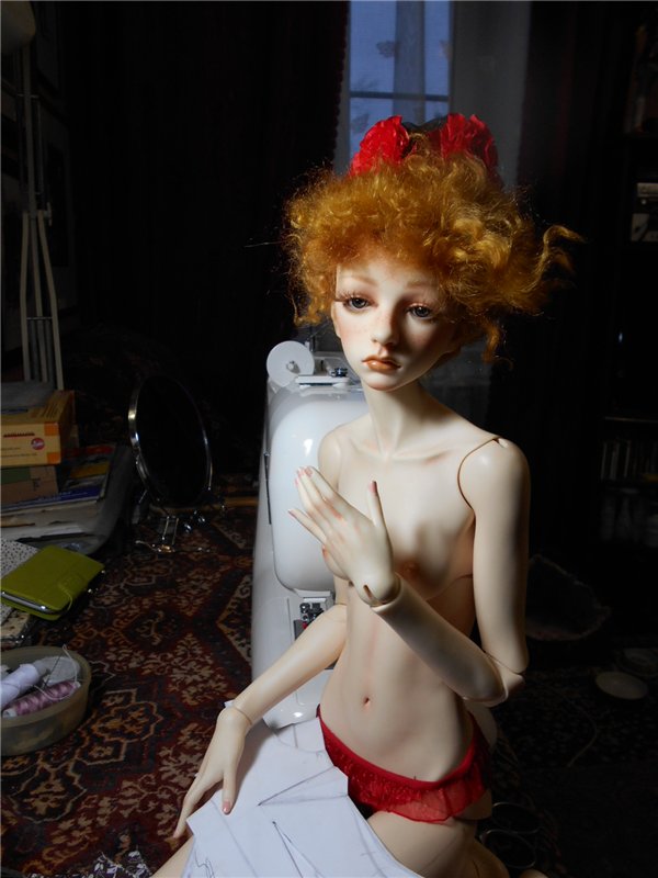 Платье для Стеши — Одежда и обувь для кукол своими руками: фото