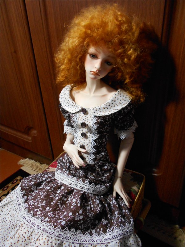 Платье для Стеши — Одежда и обувь для кукол своими руками: фото