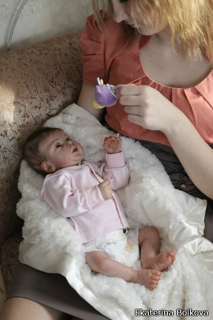 Кукла реборн Тейлор, скульптор Tamie Yarie