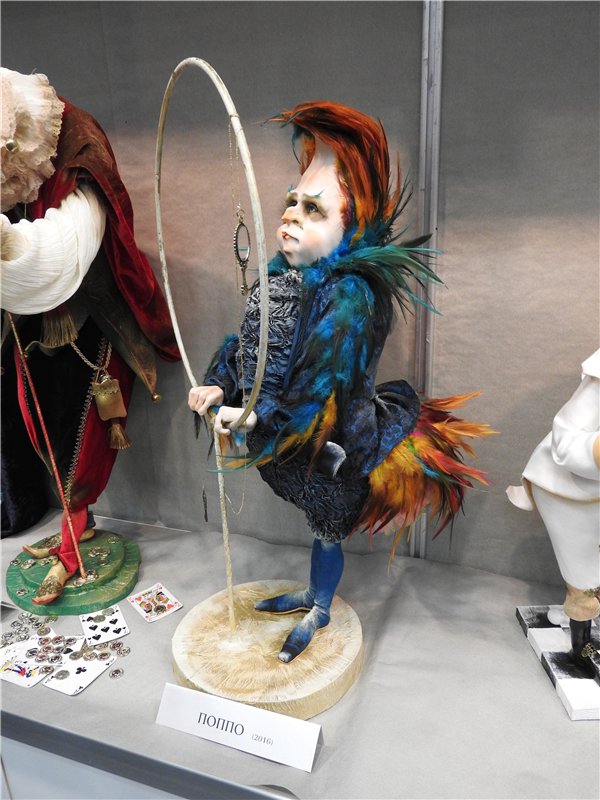 Экскурсия в страну чудес… Авторская кукла. Москва, Тишинка 2016