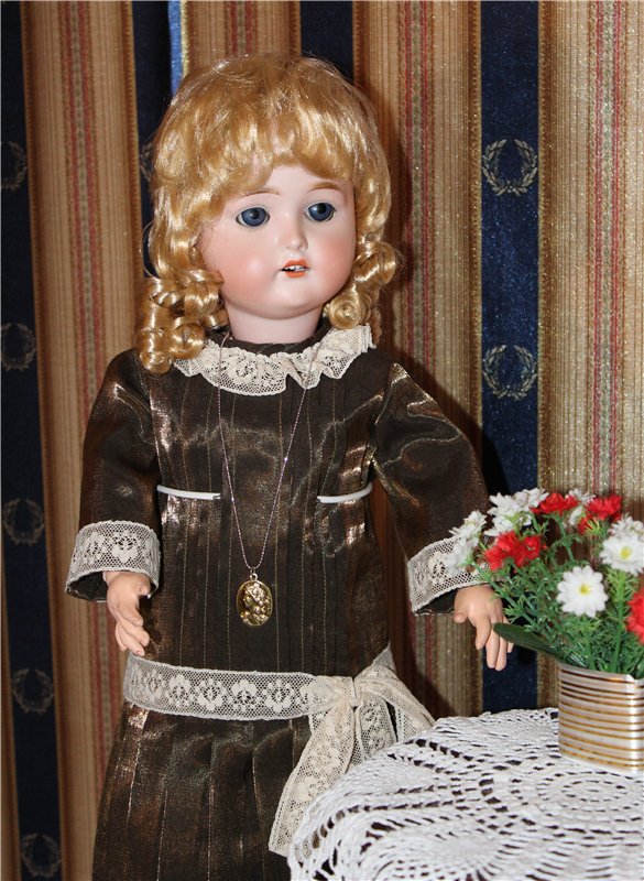Немецкая антикварная кукла (фото 3)