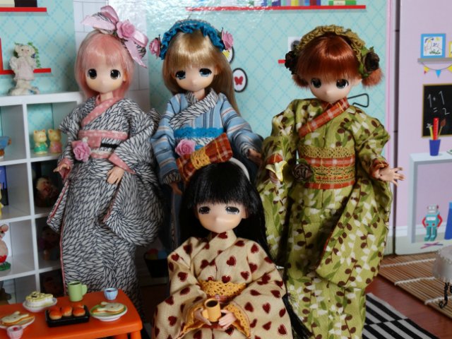 Вечеринка у моих японочек