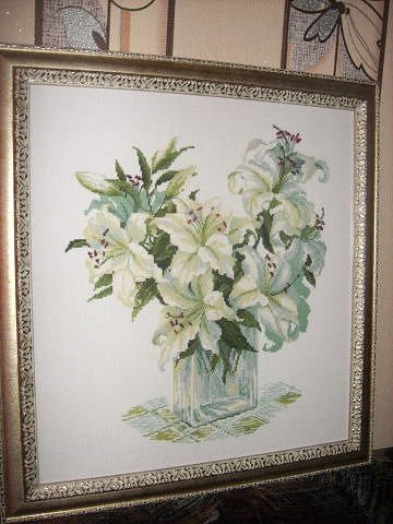 Другие наши увлечения:вышивка картин (фото 5)