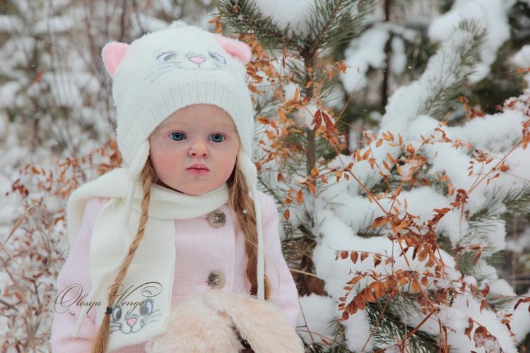 Любите ли вы Зиму так, как люблю ее я? Нэлли, кукла реборн Олеси Венгер