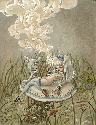 Мрачные и прекрасные куклы художницы Кукула (Kukula) в оригинальных арт иллюстрациях Натали Абрамович. Много фото