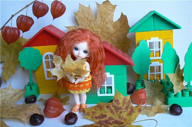 Маленькая осень. Мои куклы БЖД | Бэйбики Маленькая осень. Мои куклы БЖД