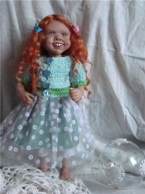 В ожидании Рождества... Авторские куклы Кондрашовой Ирины