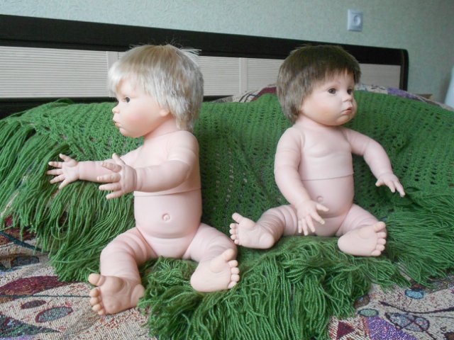 Близнецы - коллекционные куклы от Berjusa (фото 10)