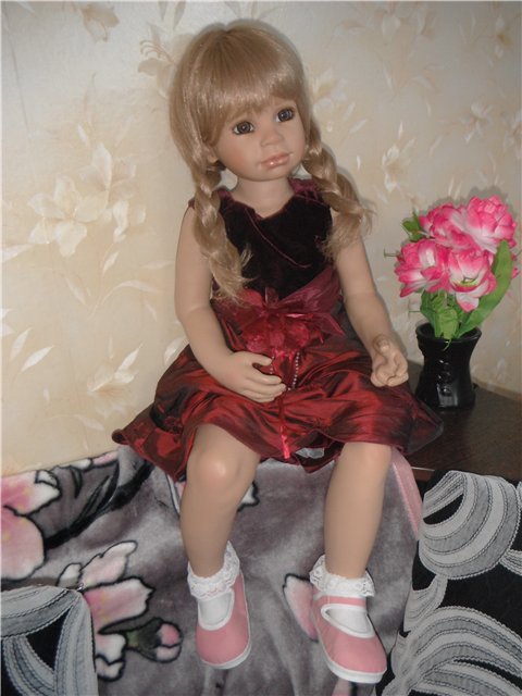 Красивая девочка Молли. Кукла Сюзан Липпл (фото 9)