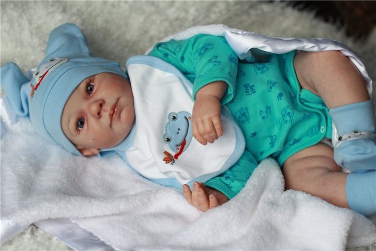 Фёдор. Кукла реборн Э. Аредаковой (фото 3)