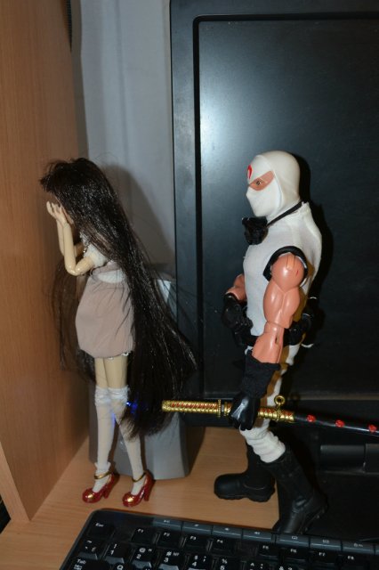 Драма, разыгравшаяся на моем столе. Вия - девушка J-doll от Jun Planning и Киншин (Сердце меча) от Hasbro | Бэйбики Драма, разыгравшаяся на моем столе. Вия - девушка J-doll от Jun Planning и Киншин (Сердце меча) от Hasbro