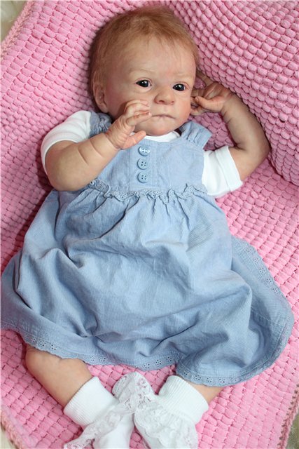 Кукла реборн Рози, маленький комочек счастья