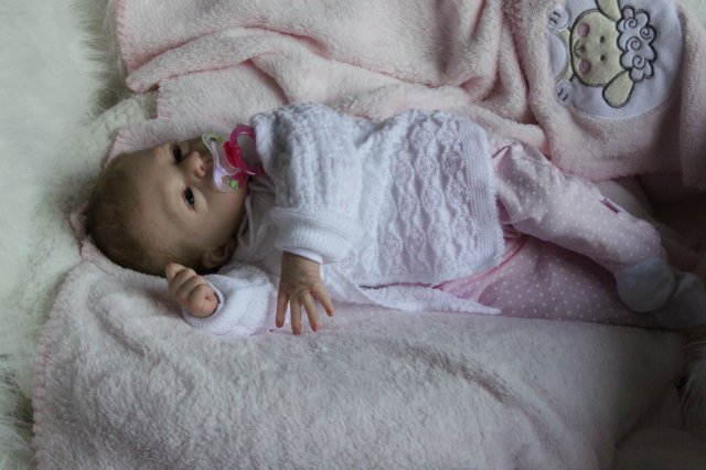 Розана - цветочек, роза... Куколка реборн Виктории Вишни