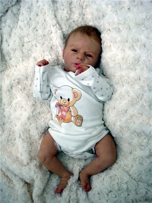 Тоня. Малышка реборн Barmalina Nursery (фото 2)