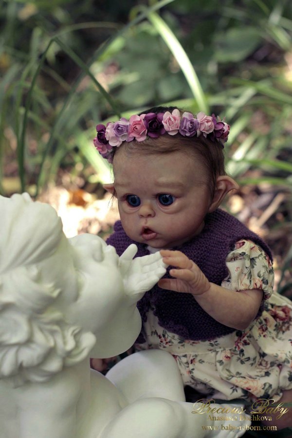 Сказочная малышка Офелия! Кукла реборн Анастасии Бочковой | Бэйбики Сказочная малышка Офелия! Кукла реборн Анастасии Бочковой