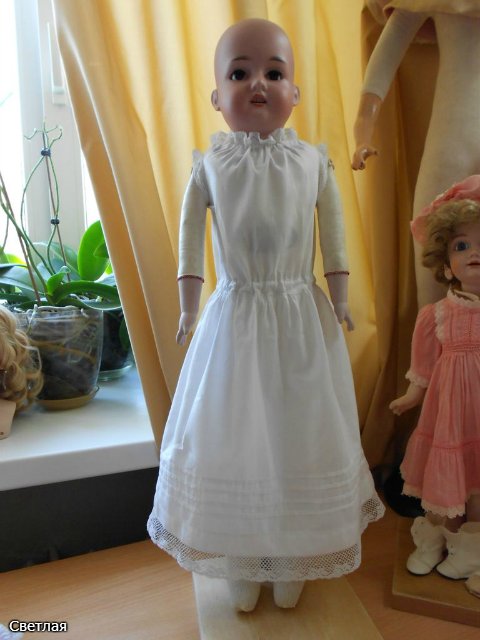 Антикварная кукла коробочного хранения. Или как должно БЫТЬ (фото 8)