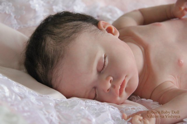 Моя лапушка Коко... Куколка реборн Виктории Вишни