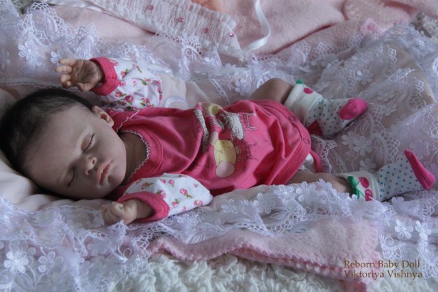 Моя лапушка Коко... Куколка реборн Виктории Вишни