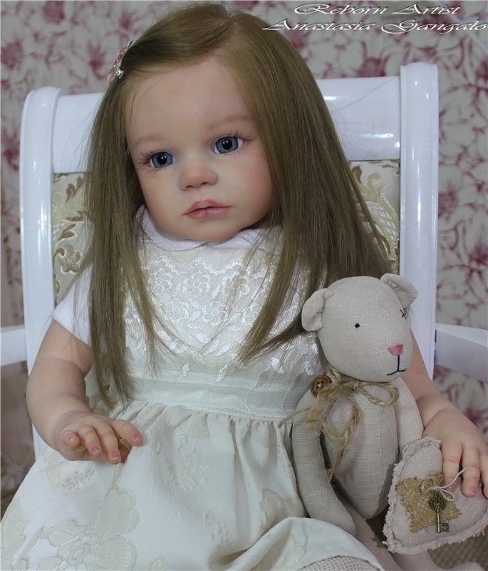 Моя нежная Эмилия. Кукла реборн Анастасии Гангало (фото 5)