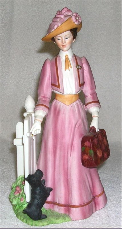 ...История небольшой статуэтки... Миссис Элби или Mrs. Persus Foster Eames (P.F.E.) Albee (фото 8)