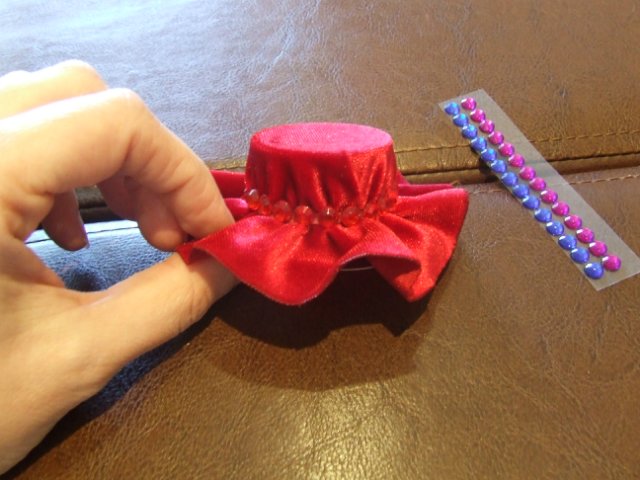 Шляпка для куклы за 15 минут. Мастер-класс | Бэйбики Шляпка для куклы за 15 минут. Мастер-класс (фото 6)