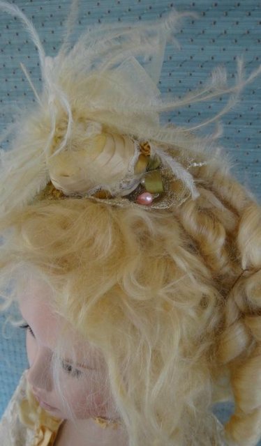 Часть 2: Прекрасная Дама эпохи Рококо. Кукла из фарфора Мишель Баркер